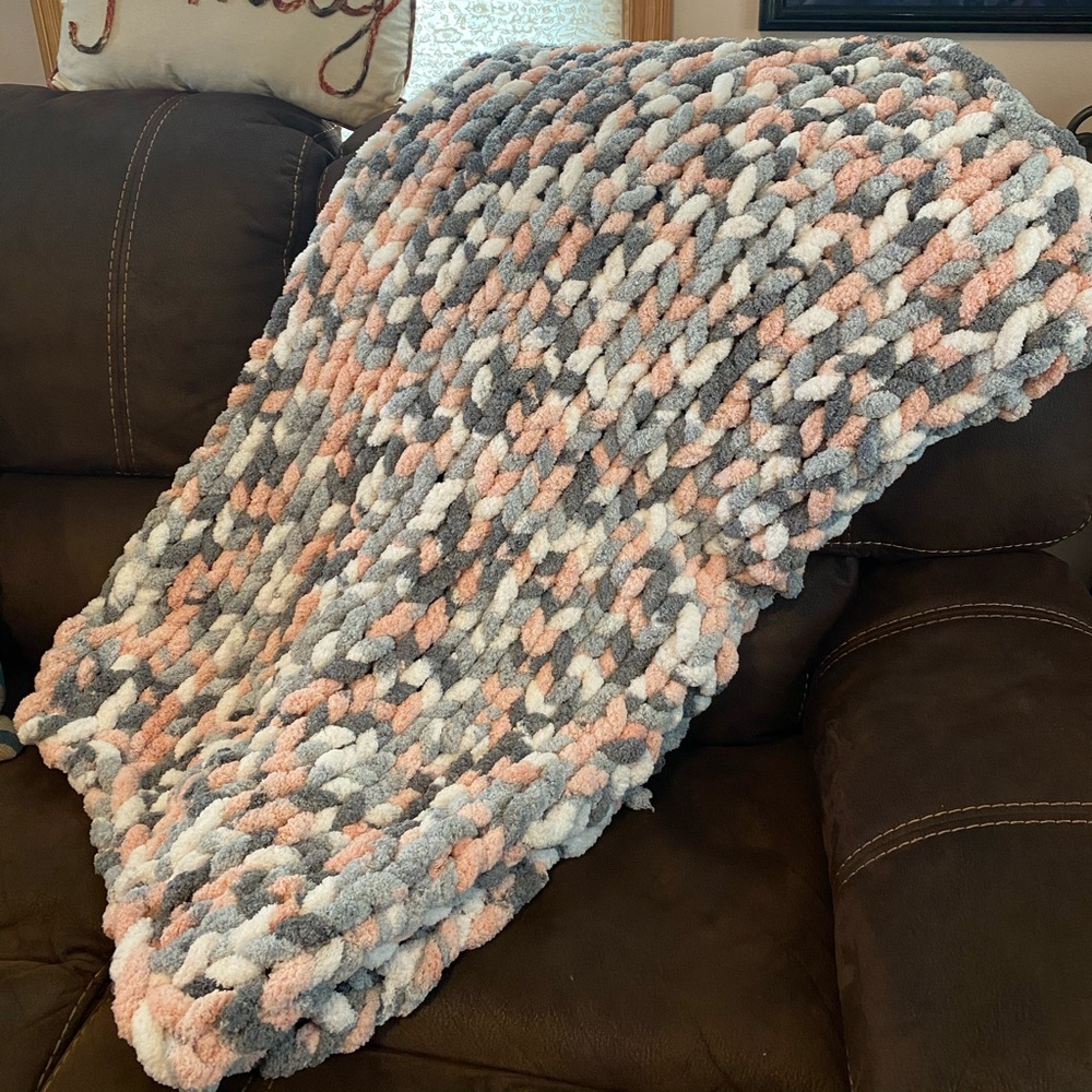 Chunky Knit Blanket